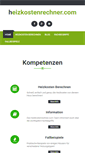 Mobile Screenshot of heizkostenrechner.com